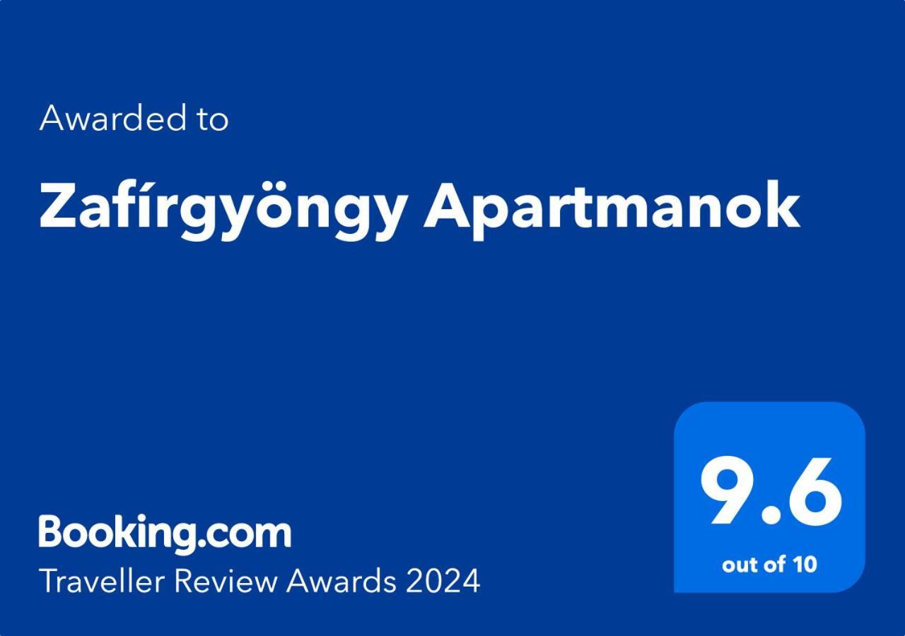 Zafirgyoengy Apartmanok Sárvár Exteriör bild